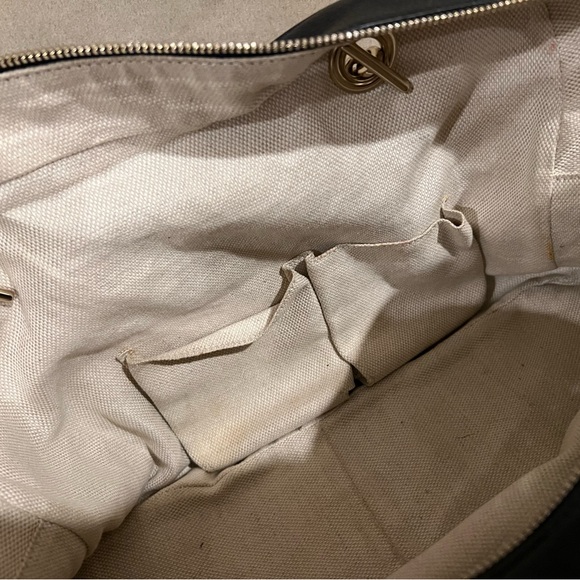 Gucci Soho Chain Zip Shoulder Bag Leather Large - Picture 10 of 13